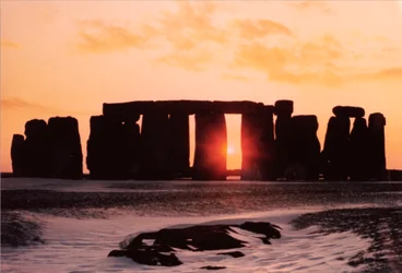 Stonehenge, téli napforduló